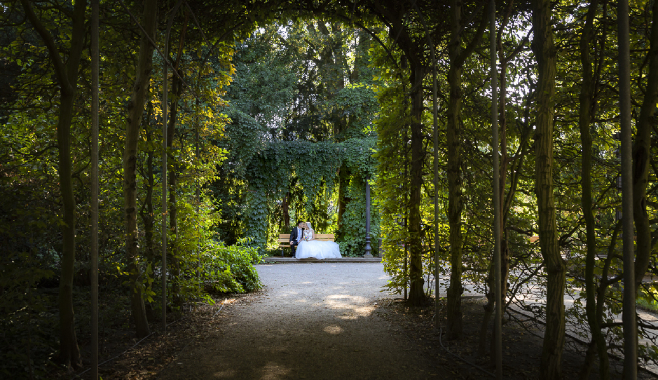Fotoshooting in der Flora in Köln